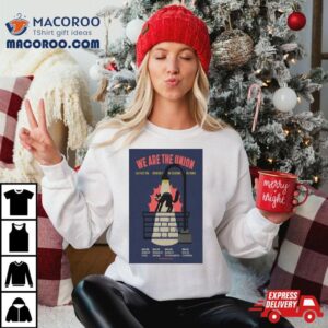 We Are The Union April 18, 2024 St.vitus Brooklyn, Ny Poster Shirt