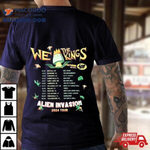 We The Kings Alien Tour Tshirt