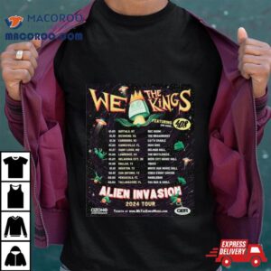 We The Kings Alien Tour Tshirt