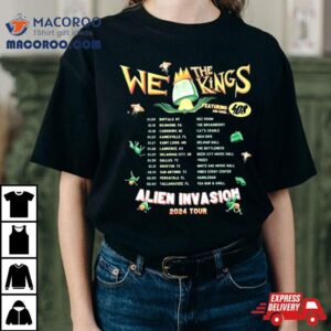 We The Kings Alien Tour Tshirt