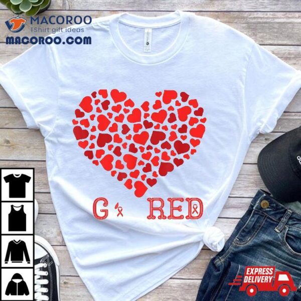 Wear Red Day Go Heart Disease Awareness Shirt