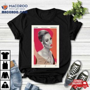 Weekends With Adele The Colosseum Caesars Palace, Las Vegas January 26 & 27, 2024 Tour T Shirt