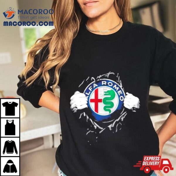 Welcome The New Look Of Alfa Romeo Logo Shirt