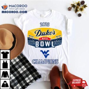 West Virginia 2023 Duke’s Mayo Bowl Champions Shirt
