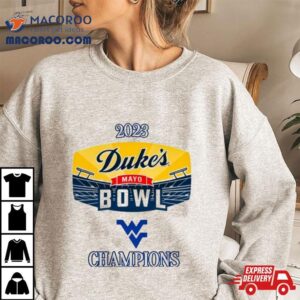 West Virginia 2023 Duke’s Mayo Bowl Champions Shirt