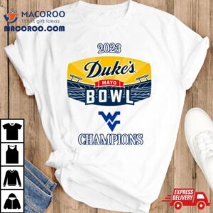 West Virginia Duke S Mayo Bowl Champions Tshirt