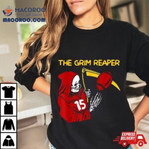 When It S Grim Be The Reaper Football Adul Tshirt