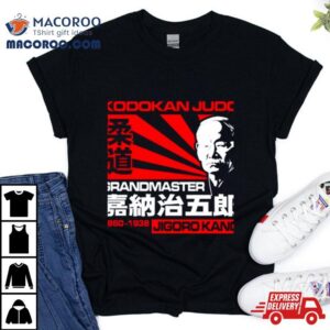 White Grappling Japan Grandmaster Judo Jigoro Kano Shirt