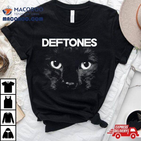 White Pony Cat Cover Deftones Shirt