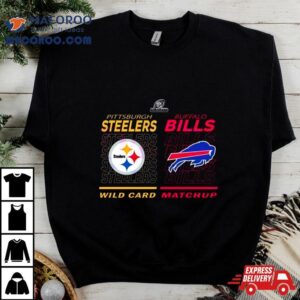 Wild Card Matchup Buffalo Bills Vs Pittsburgh Steelers Nfl Playoffs Tshirt