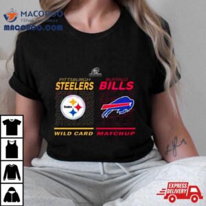 Wild Card Matchup Buffalo Bills Vs Pittsburgh Steelers Nfl Playoffs Tshirt