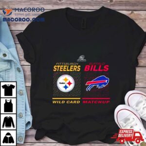 Wild Card Matchup Buffalo Bills Vs Pittsburgh Steelers Nfl Playoffs Tshirt