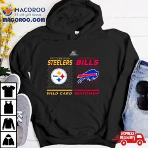 Wild Card Matchup Buffalo Bills Vs Pittsburgh Steelers Nfl Playoffs Tshirt