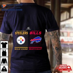 Wild Card Matchup Buffalo Bills Vs Pittsburgh Steelers Nfl Playoffs Tshirt