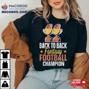 Winner Times Back To Fantasy Football Champion Tshirt