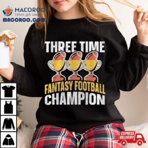 Winner Times Fantasy Football Champion Tshirt