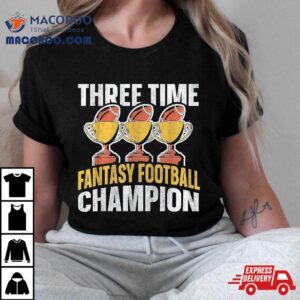 Winner Times Fantasy Football Champion Tshirt