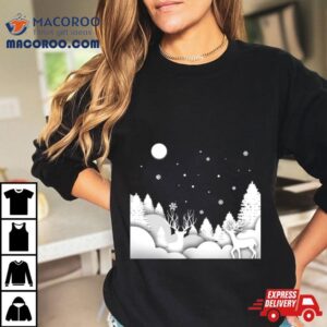 Winter Mood Snowing White Nature Tshirt