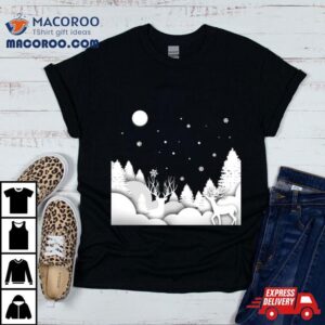 Winter Mood Snowing White Nature Tshirt