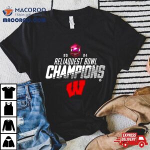 Wisconsin Badgers Reliaquest Bowl Champions Tshirt