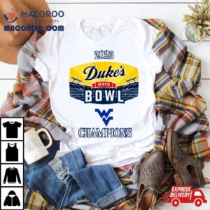 Wvu Duke S Mayo Bowl Champions Tshirt