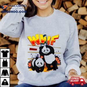 Wwf Panda Wwe Parody Shirt