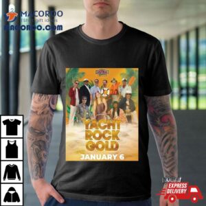 Yacht Rock Gold January Tshirt