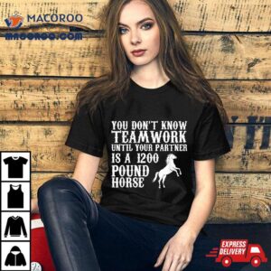 You Don’t Know Teamwork Funny Horse Shirt