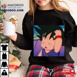 Young Sleepy Goku Dragon Ball Shirt