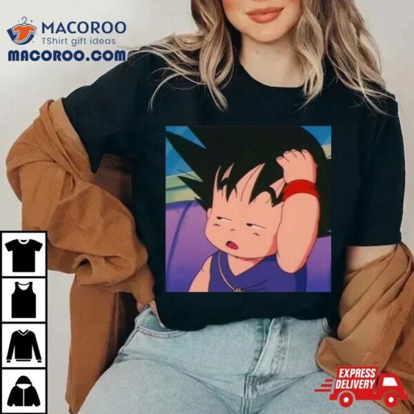 Young Sleepy Goku Dragon Ball Shirt