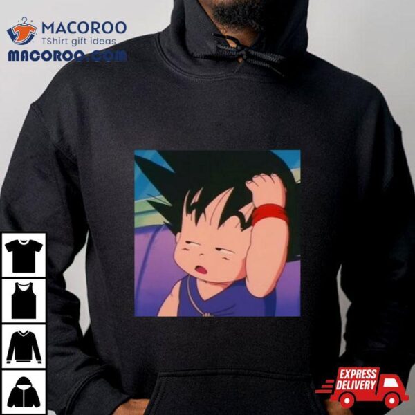 Young Sleepy Goku Dragon Ball Shirt