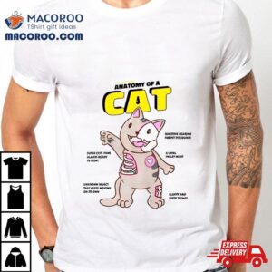 Yujin Cat Anatomy Tshirt