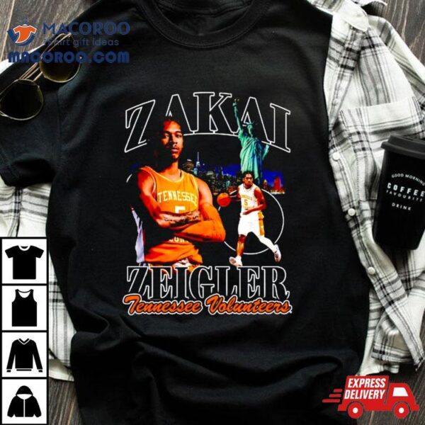 Zakai Zeigler Tennessee Volunteers Vintage Shirt