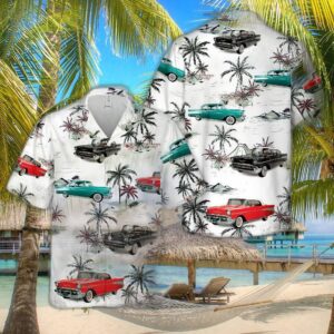 1957 Chevrolet Bel Air Hawaiian Shirt