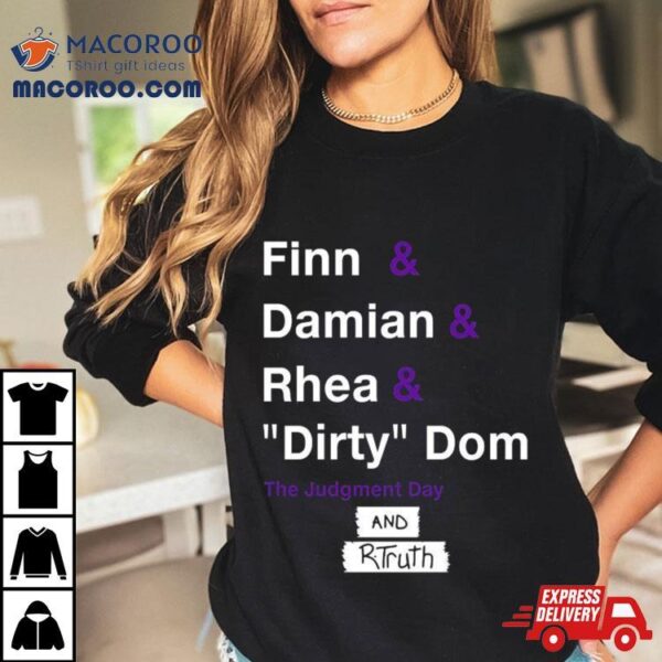 2024 Finn & Damian & Rhea & Dirty Dom And Rtruth Men’s T Shirt