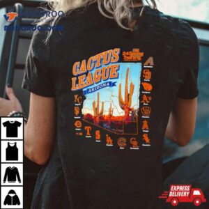 Mlb Spring Training Cactus League Tshirt