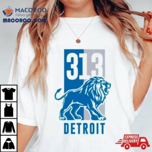 Detroit Lions Michigan Football Tshirt