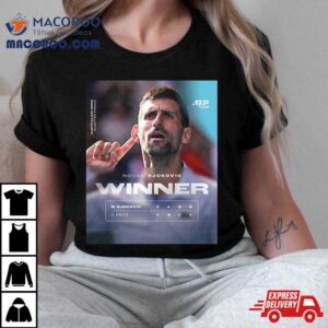 Th Grand Slam Semi Final Novak Djokovic Winner Australian Open Quarter Finals Ausopen Atp Tour Tshirt