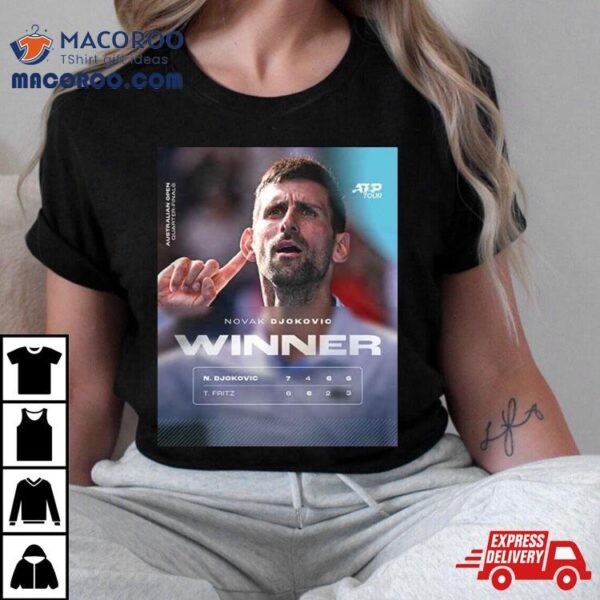 48th Grand Slam Semi Final Novak Djokovic Winner Australian Open Quarter Finals Ausopen Atp Tour 2023 2024 T Shirt