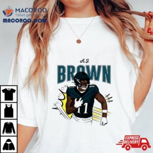 A J Brown Heavyweight Cartoon Tshirt