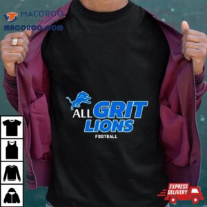 All Grit Lions Football Classic Tshirt