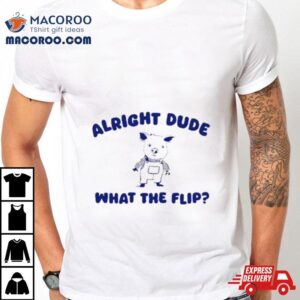 Alright Dude What The Flip Tshirt