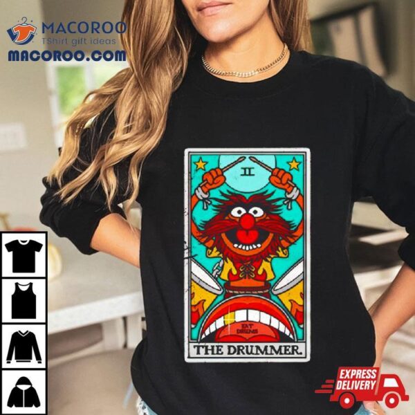 Animal The Muppets The Drummer Tarot Card Shirt