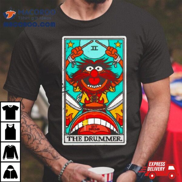 Animal The Muppets The Drummer Tarot Card Shirt