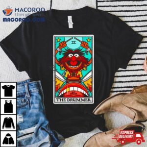 Animal The Muppets The Drummer Tarot Card Tshirt