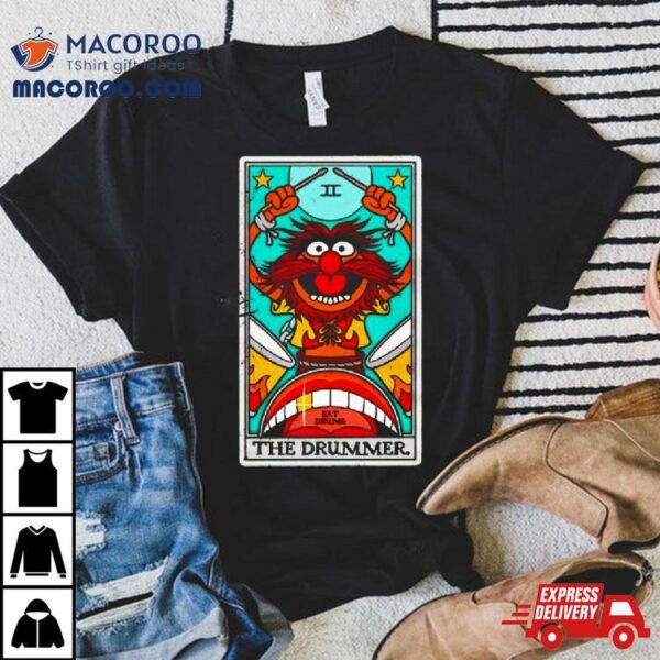 Animal The Muppets The Drummer Tarot Card Shirt