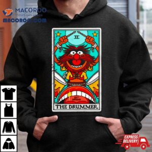 Animal The Muppets The Drummer Tarot Card Tshirt