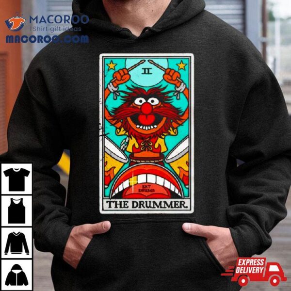 Animal The Muppets The Drummer Tarot Card Shirt