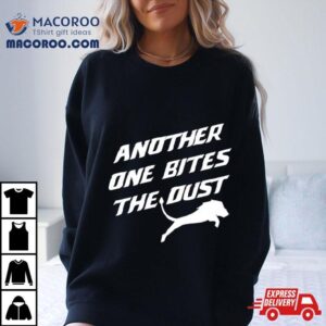 Another One Bites The Dust Detroit Lions White Tshirt