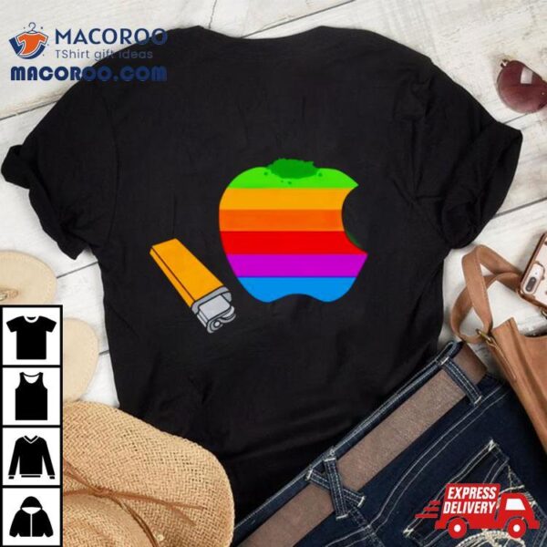 Apple Pipe Logo Shirt